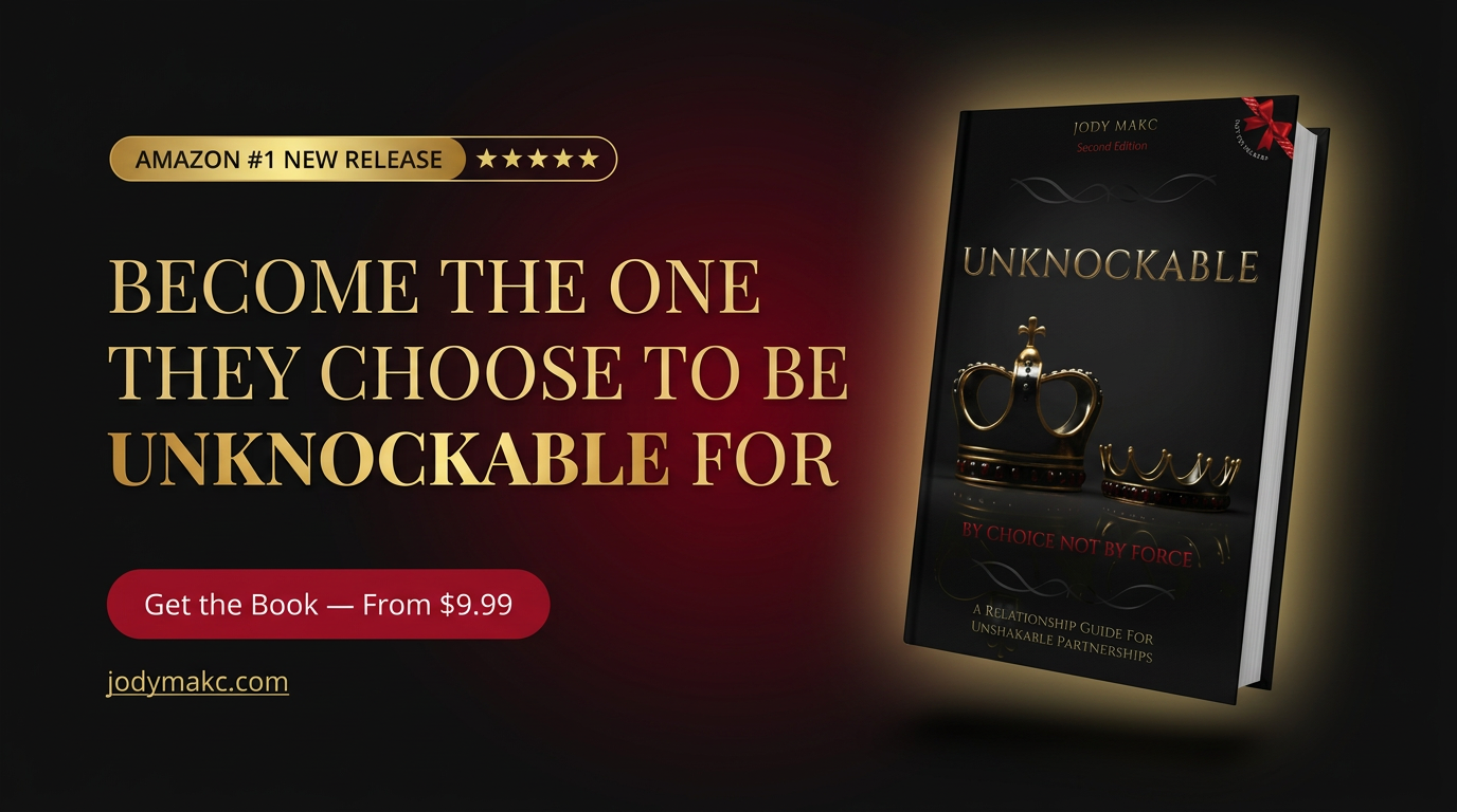 UNKNOCKABLE by Jody Makc promotional artwork for the book and brand